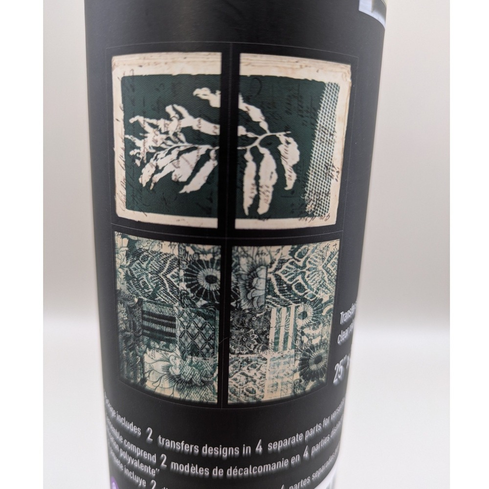 Redesign with Prima Decor Transfers - Algae Print - 15x23 - Green Botanical - Picture 3 of 6